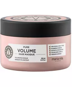 Maria Nila Pure Volume Vegan Haarbehandlungs-Crememaske Zur Nahrung, 250 ml
