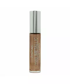 IsaDora Matt Metallic Hydratation Rouge à lèvres liquide 80 Chercheur d'or, 7 ml
