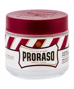Proraso Red Sandalwood Adoucissement Crème avant-rasage, 100 ml
