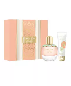 Set Elie Saab: Girl Of Now Lovely Eau De Parfum For Women 50 ml + Girl Of Now Lovely Hydrates Body Lotion Body, 50 ml