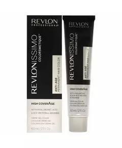 Revlon Revlonissimo Colorsmetique Teinture permanente pour cheveux 8.12 Light Frosty Blonde, 60 ml