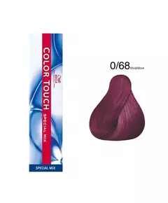 Wella Professionals Color Touch Special Mix Ammoniakfrei Semi-permanente Haarfarbe 0/68 Violet Blue, 60 ml