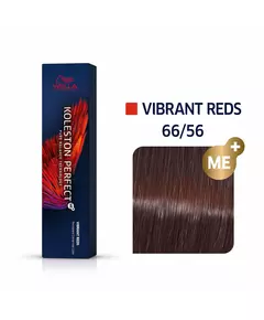 Wella Professionals Koleston Perfect Me+ Teinture permanente pour cheveux 66/56 Dark Blonde Intense Violet Mahogany, 60 ml