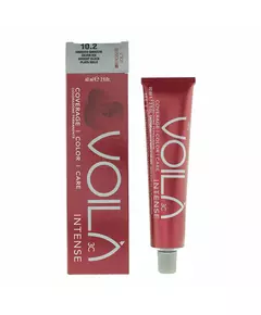 Intercosmo Voila 3C Intense Teinture permanente pour cheveux 10.2 Silver Ice, 60 ml