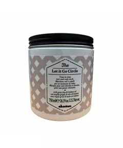 Davines The Let it Go Circle Haarbehandlungs-Crememaske Moisturization Frizz Control, 750 ml