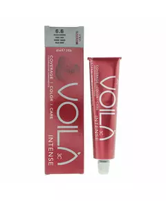 Intercosmo Voila 3C Intense Ammoniakfrei Permanente Haarfarbe 6.6 Ruby Red, 60 ml