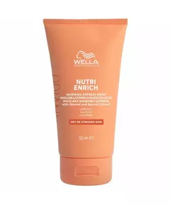 Wella Professionals Invigo Nutri-Enrich Extrait d'amande et d'abricot Masque crème pour traitement des cheveux Pour la brillance et la douceur, 150 ml