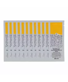 Setzen Davines Natural Tech Nourishing Hair Building Pack Haarbehandlungs-Crememaske 12 stk, 12 × 12 ml