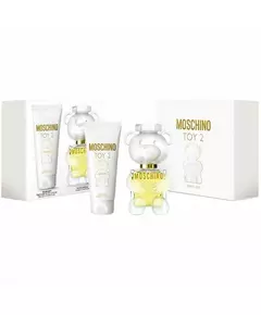 Set Moschino: Toy 2 Eau De Parfum For Women 50 ml + Toy 2 Hydrating Body Lotion, 50 ml