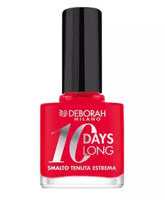 Deborah 10 Days Long Nagellack EN870 Korallenrot, 11 ml