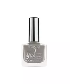 Deborah Gel Effect Gel-Effekt Nagellack 44 Dunkelgrau, 8,5 ml