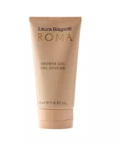 Laura Biagiotti Roma Reinigendes & feuchtigkeitsspendendes Duschgel für alle Hauttypen, 150 ml