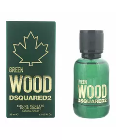 Dsquared 2 Green Wood Eau de Toilette Für Männer, 50 ml