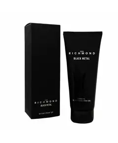 John Richmond Black Metal Natürlich Reinigung Duschgel, 200 ml