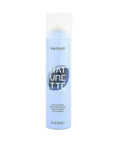 Kemon Naturette No Gas Spray Laque pour cheveux Fixation Moyen, 250 ml