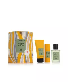 Set Acqua di Parma: Colonia Futura Eau De Cologne For Men 100 ml + Colonia Futura Shower Gel & Shampoo 2-In-1 75 ml + Colonia Futura Anti-Sweat Deodorant Spray For Men, 3 Stück