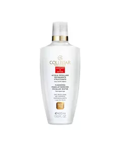 Collistar Aacqua Micellare Detergente Struccante Make-up-Entfernung Mizellenwasser Für alle Hauttypen, 400 ml
