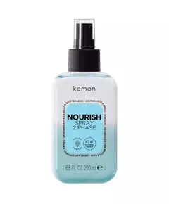 Kemon Nourtish 2-Phase Spray Haarspray-Behandlung Nahrhaft, 200 ml