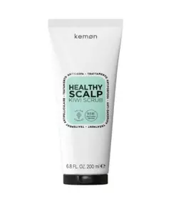 Kemon Healthy Scalp Kiwi Scrub Traitement gommant pour les cheveux Antipelliculaire, 200 ml