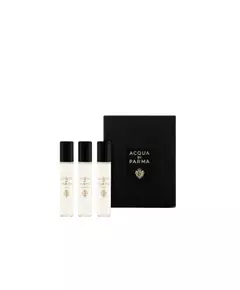 Set Acqua di Parma: Signatures Of The Sun - Sakura Eau De Parfum Unisex 12 ml + Signatures Of The Sun - Yuzu Eau De Parfum Unisex 12 ml + Signatures Of The Sun - Osmanthus Eau De Parfum Unisex, 12 ml