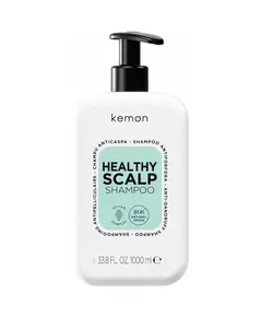 Kemon Healthy Scalp Haarbehandlung Shampoo Antischuppen Für alle Haartypen, 1000 ml