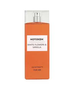 Notebook White Flowers & Vanilla Eau de Toilette Für Frauen, 100 ml