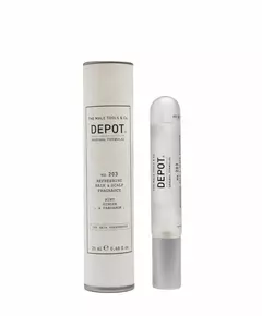 Depot 200 Hair Treatments No. 203 Duftnebel für das Haar Für Männer Minze Ingwer & Kardamom, 20 ml