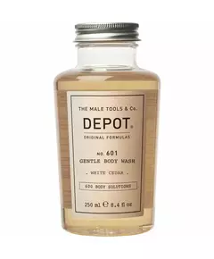 Depot 600 Body Solutions No. 601 Botanischer Komplex Reinigung Weißer Zeder Duschgel, 250 ml