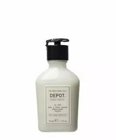 Depot 400 Shave Specifics No. 402 Huiles essentielles Apaisant Fluide avant et après rasage, 50 ml