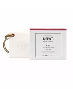 Depot 600 Body Solutions No. 602 Botanischer Komplex Reinigung Dunkler Tee Duftende Seifenstück Aromatische Noten, 100 g