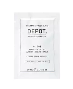 Depot 400 Shave Specifics No. 408 Poivre noir frais Hydratant Baume après-rasage, 10 ml