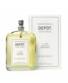 Depot 400 Shave Specifics No. 407 Provitamine B5 Restauration et rafraîchissement Lotion après-rasage, 100 ml