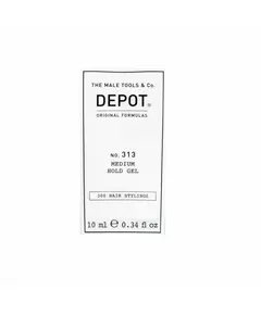 Depot 300 Hair Stylings No. 313 UV-Filter Haarstyling-Gel Definition und Kontrolle Mittlerer Halt, 10 ml