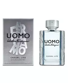 Salvatore Ferragamo Uomo Casual Life Eau de Toilette Für Männer, 50 ml