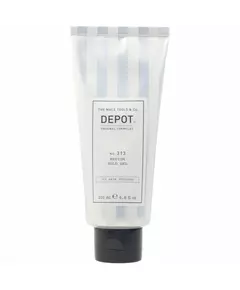 Depot 300 Hair Stylings No. 313 UV-Filter Haarstyling-Gel Definition und Kontrolle Mittlerer Halt, 200 ml