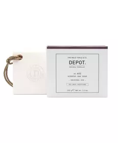 Depot 600 Body Solutions No. 602 Botanischer Komplex Reinigung Originaler Oud Duftende Seifenstück, 100 g