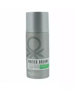 Benetton United Dreams Aim High Antitranspirant Déodorant en spray Pour hommes, 150 ml