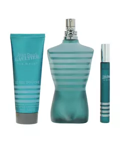 Set Jean Paul Gaultier: Le Male Eau De Toilette For Men 125 ml + Le Male Eau De Toilette For Men 10 ml + Le Male Cleansing Shower Gel For All Skin Types, 125 ml