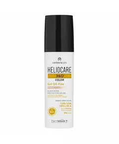 Cantabria Labs Heliocare 360º Color Pigments de couleur Activateur de bronzage Gel solaire SPF 50+, 50 ml