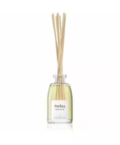 The Olphactory Relax White Musk Bâtonnets parfumés Musc blanc Diffuseur de parfum à roseaux, 250 ml
