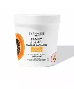 Byphasse FAMILY FRESH DELICE masque pour tous types de cheveux, 250 ml