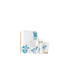 Set Rituals: Amsterdam Collection Cleansing Shower Mousse 200 ml + Amsterdam Collection Hydrating Body Cream 150 ml + Amsterdam Collection Scented Candle 140 g + Amsterdam Collection Dutch Tulips Cardamom & Japanese Yuzu Room Spray, 150 ml