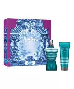 Set Jean Paul Gaultier: Le Male Eau De Toilette For Men 75 ml + Le Male Cleansing Shower Gel For All Skin Types, 75 ml