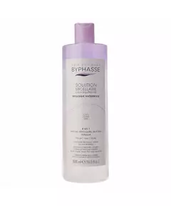 Byphasse Démaquillant biphasique waterproof SOLUTION MICELLAIRE, 500 ml