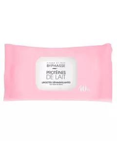 Byphasse Byphasse Lingettes nettoyantes Pour le visage, 40 pièces