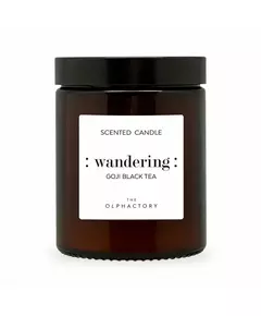 The Olphactory Wandering Goji Black Tea Goji Bougie parfumée, 135 g