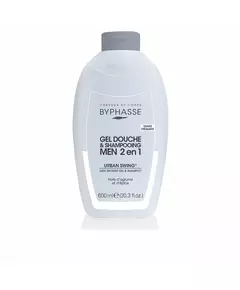 Byphasse Urban Swing Gel douche & shampooing 2 en 1, 600 ml