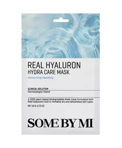 Real Hyaluron Hydra Care Mask – masque visage hautement hydratant, 20 g