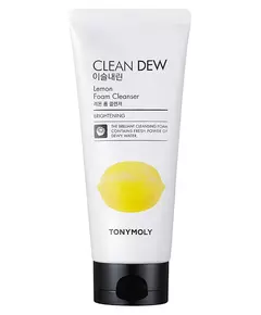 TonyMoly Clean Dew Citron Éclaircissement Mousse nettoyante, 180 ml