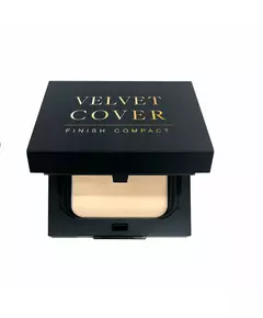 Dr. Hedison Velvet Cover Finish Compact Mat Poudre compacte 21 Beige clair, 14 g